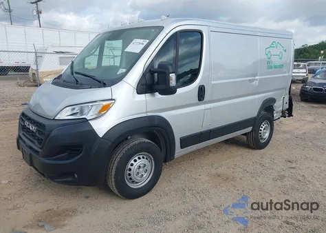 2024 Ram Promaster 1500 Low Roof 118 Wb W/Pass Seat from USA, damaged, VIN 3C6LRVNG3RE128332